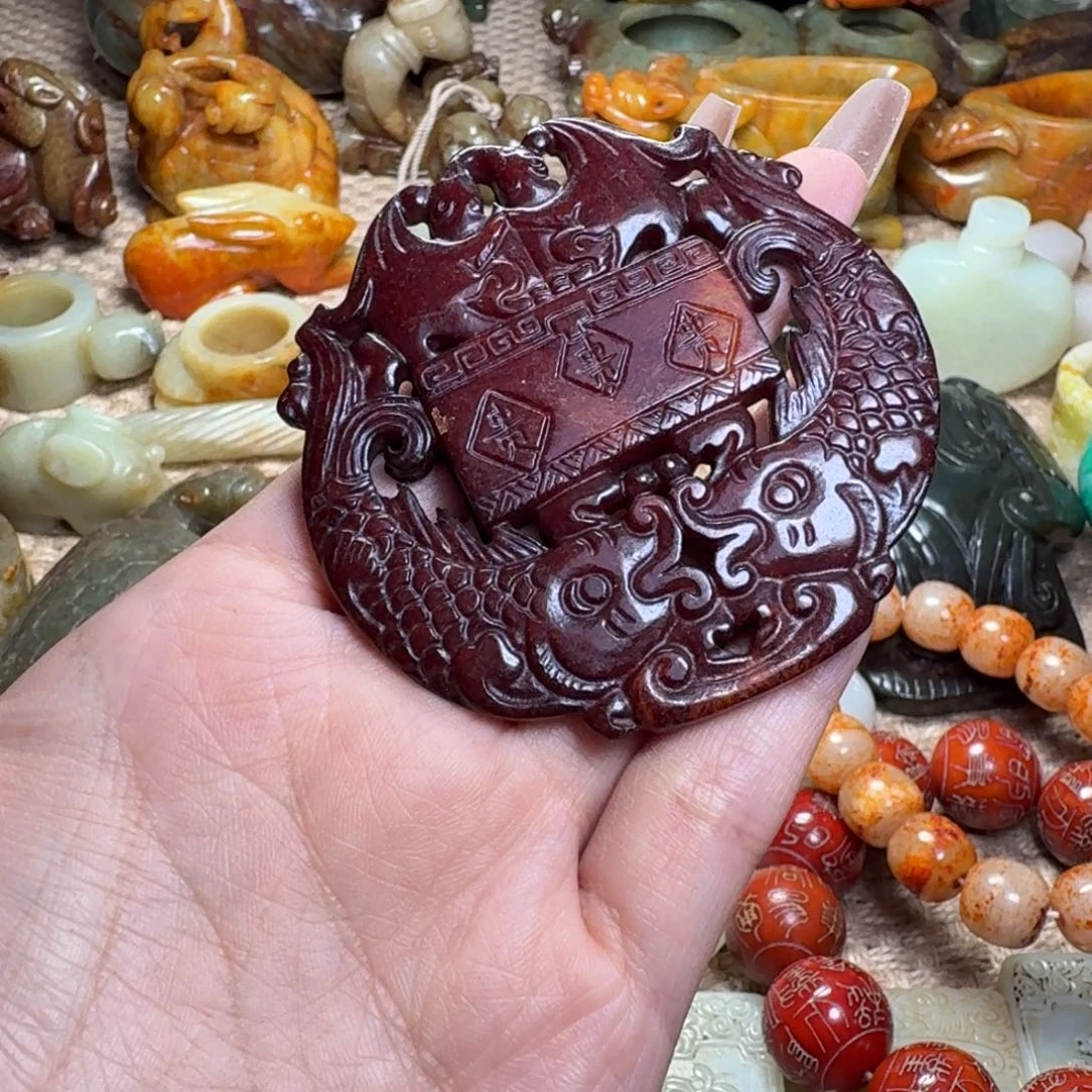 吊坠白玉菩提挂件