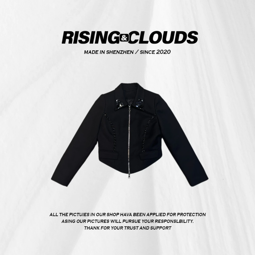 RISING&CLOUDS莎莎【暖尼】保暖时尚舒适休闲羽绒服010149