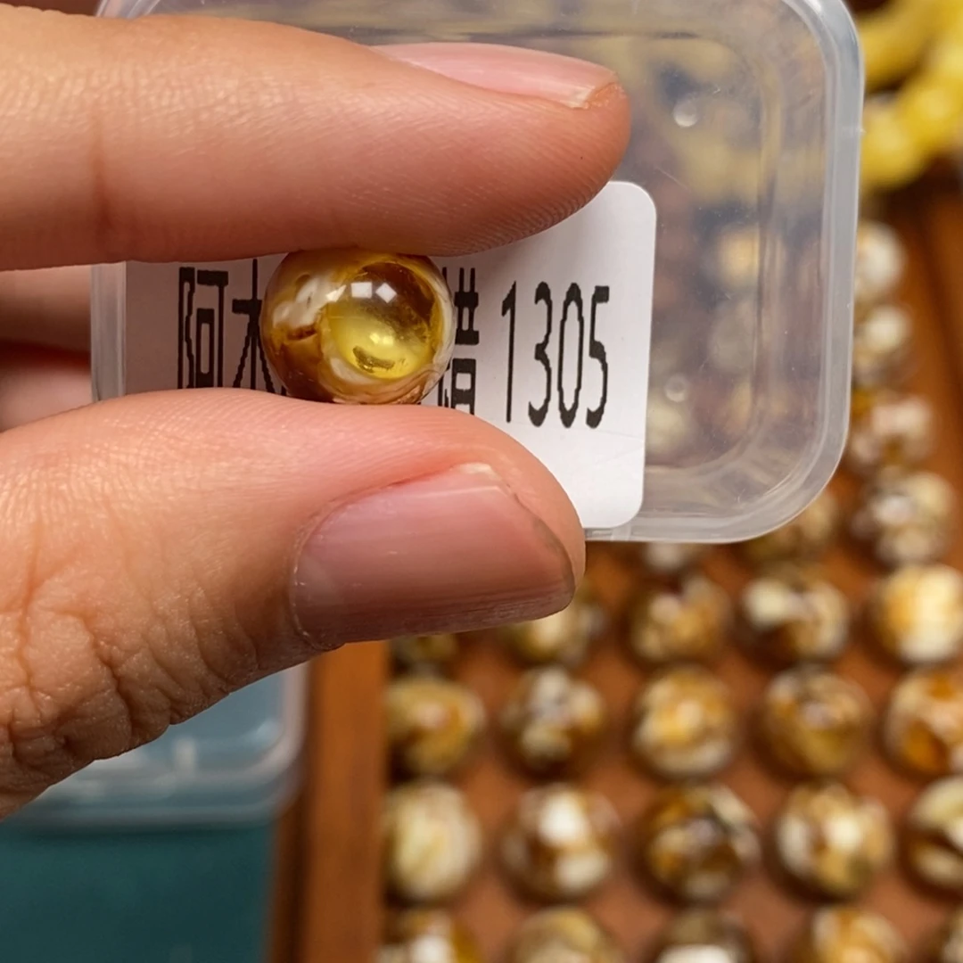 把件猴头核桃沁色圆珠老型1305