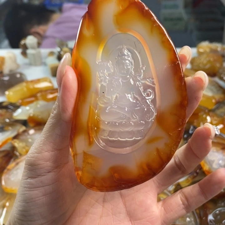 玛瑙/玉髓吊坠(不含链)未镶嵌