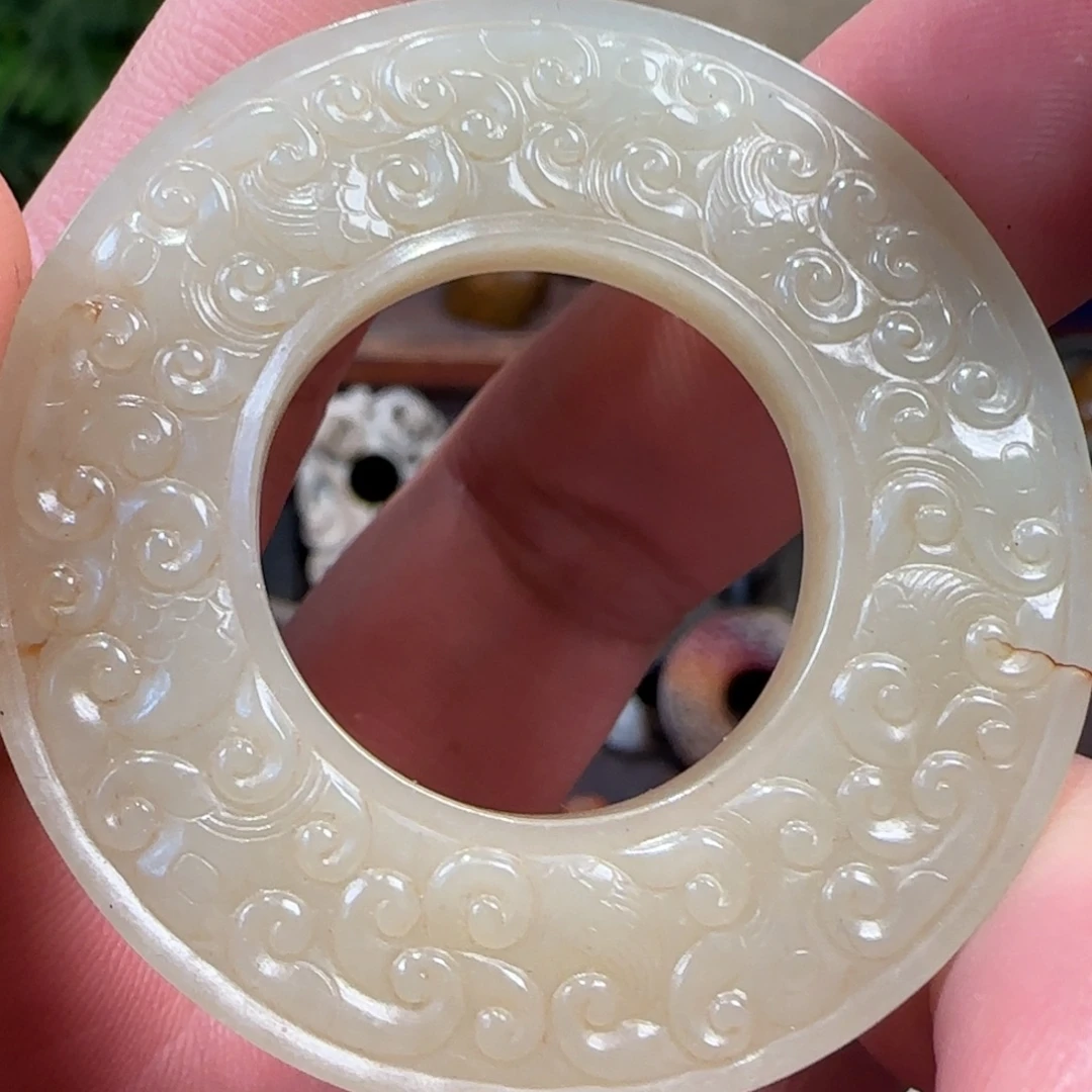 抖***八和田玉（糖玉）未镶嵌车挂