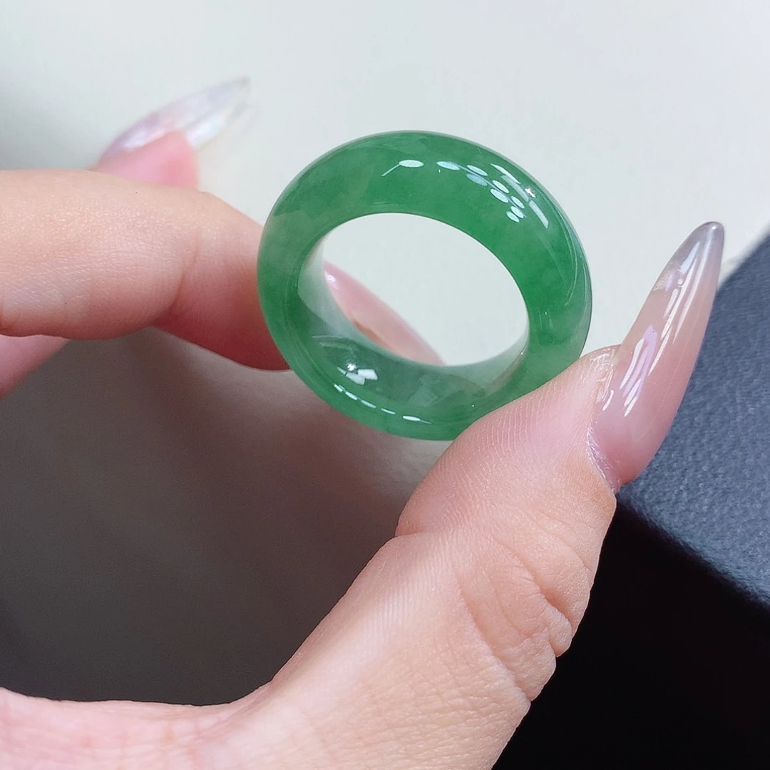 未镶嵌戒指翡翠20-21号