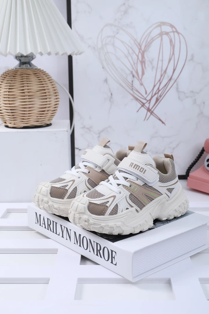 （27码-32码）C1188春秋女透气男秋季防滑运动鞋韩版女鞋厚底ins