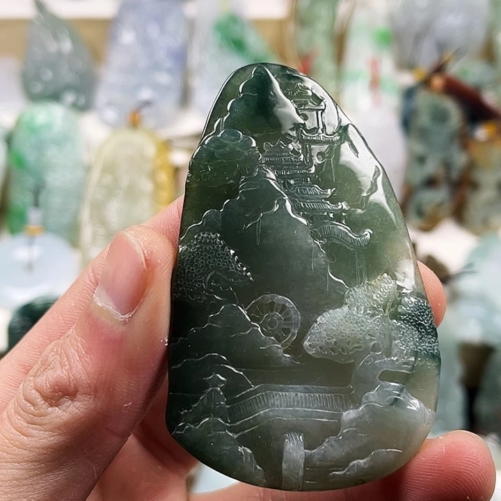 定制翡翠未镶嵌翡翠