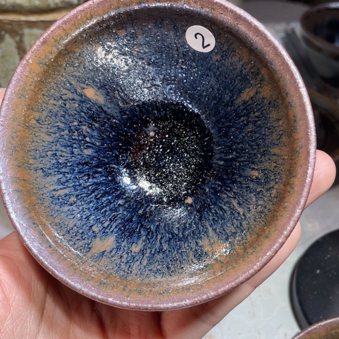 茶盏龙窑柴烧建盏2