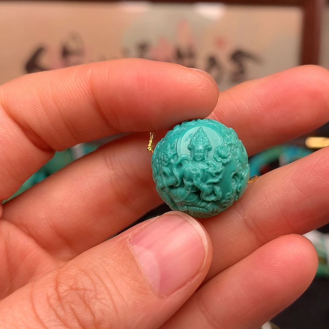 绿松石未镶嵌珠宝奇石18.5