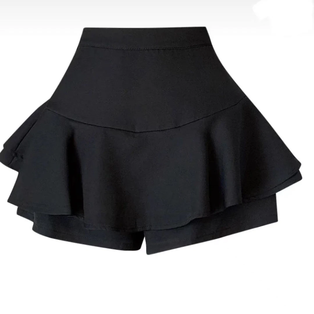 （嘻宝）大码百搭气质可爱裙裤6893