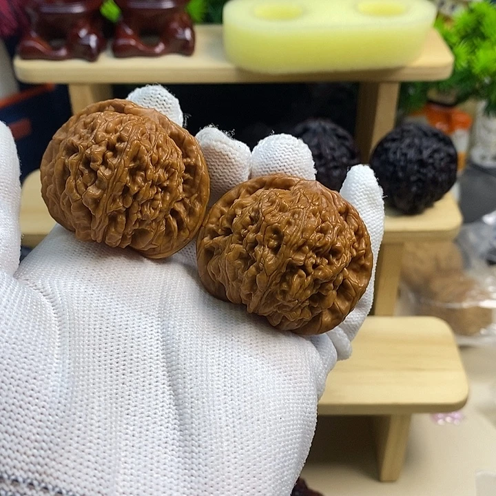 吊坠文玩核桃刘怀军一代四座楼44尺