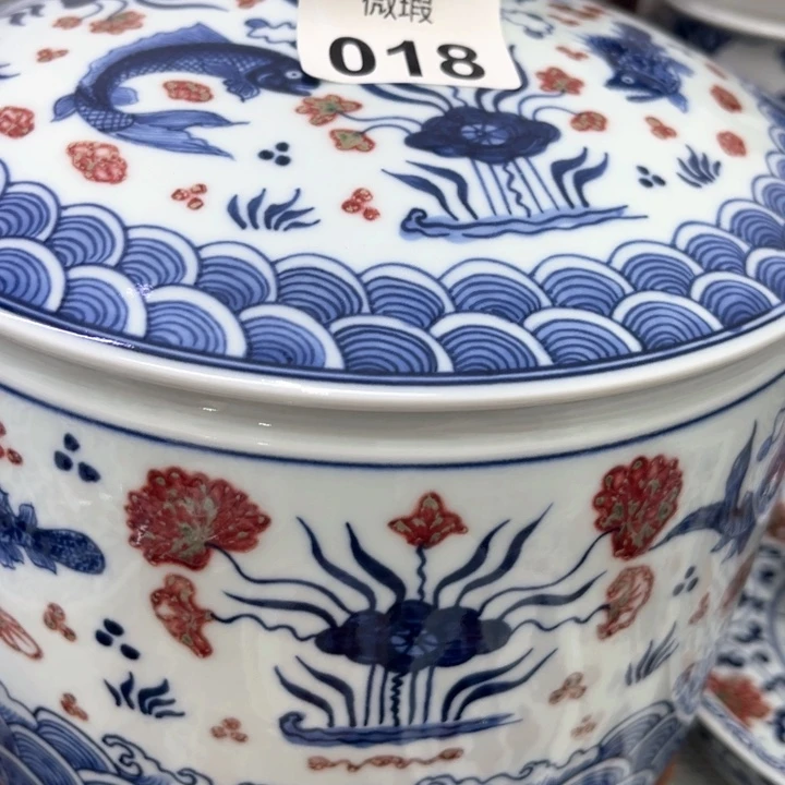 油*景德镇陶瓷釉里红