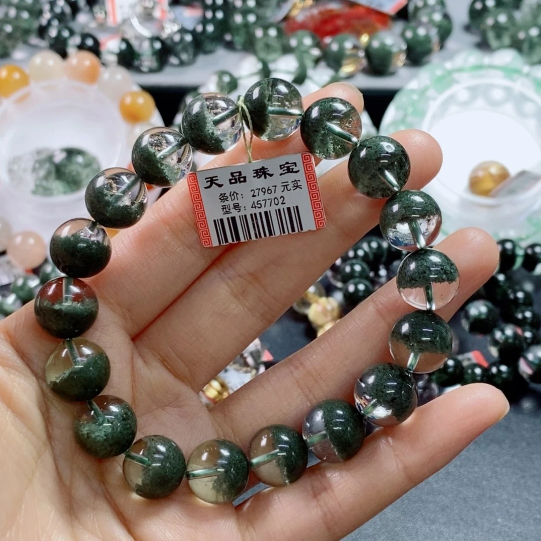 手链水晶未镶嵌绿幽灵457702