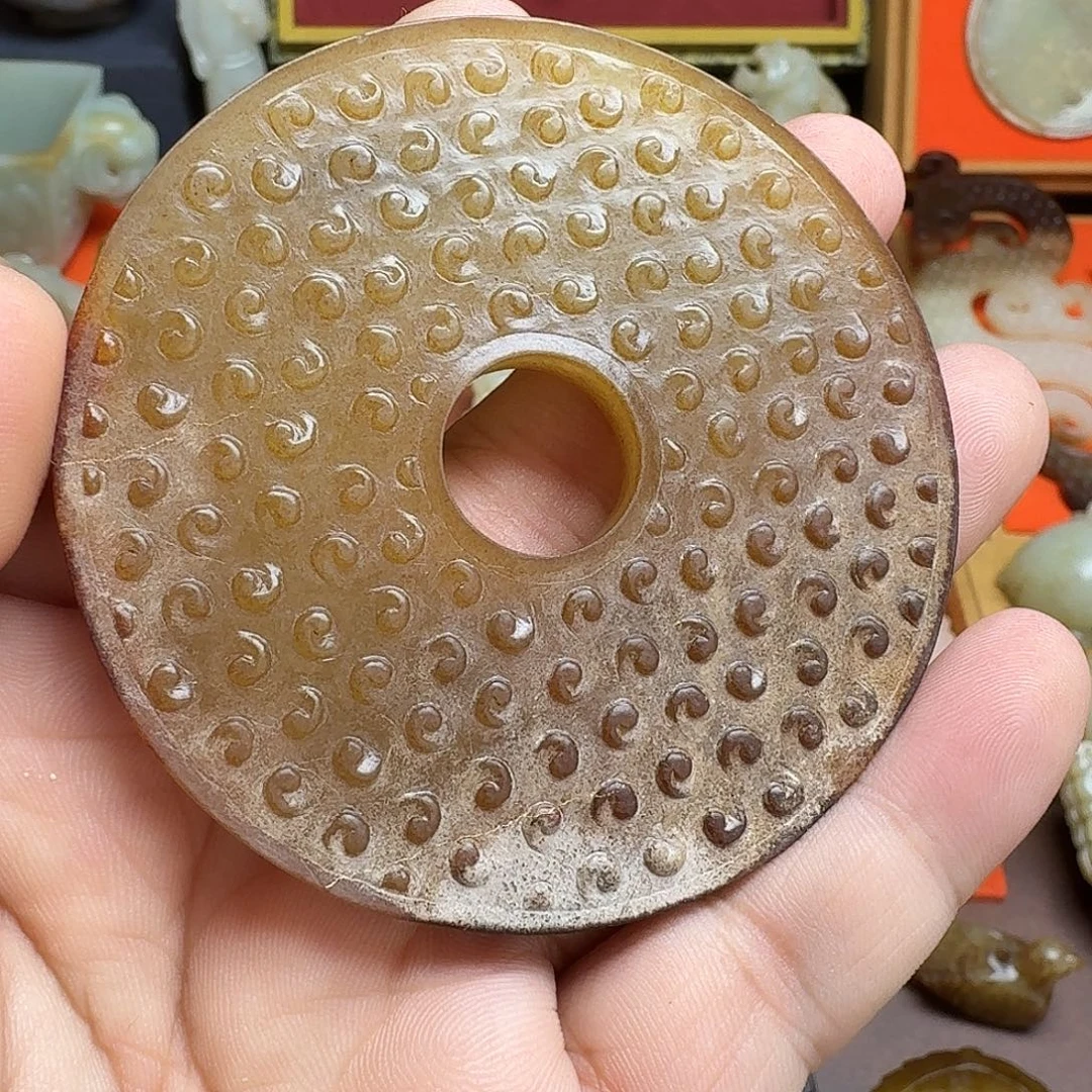 胖***哥和田玉（糖玉）未镶嵌挂件