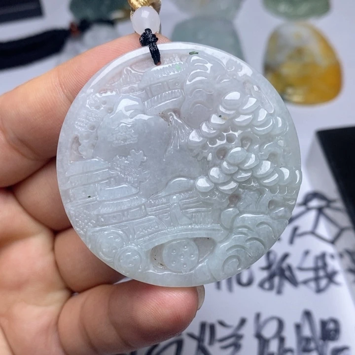 颈饰未镶嵌翡翠翡翠