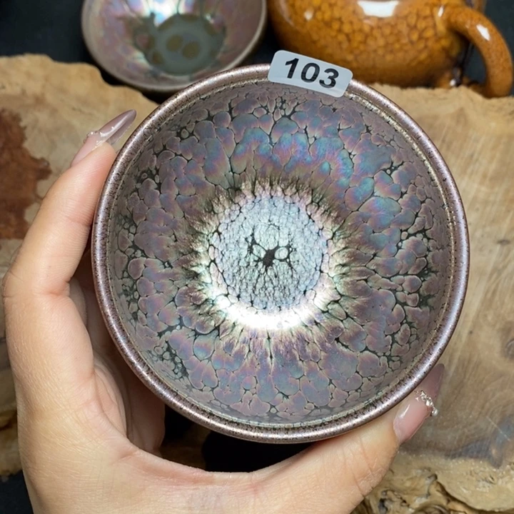 茶盏建窑建盏主人杯103