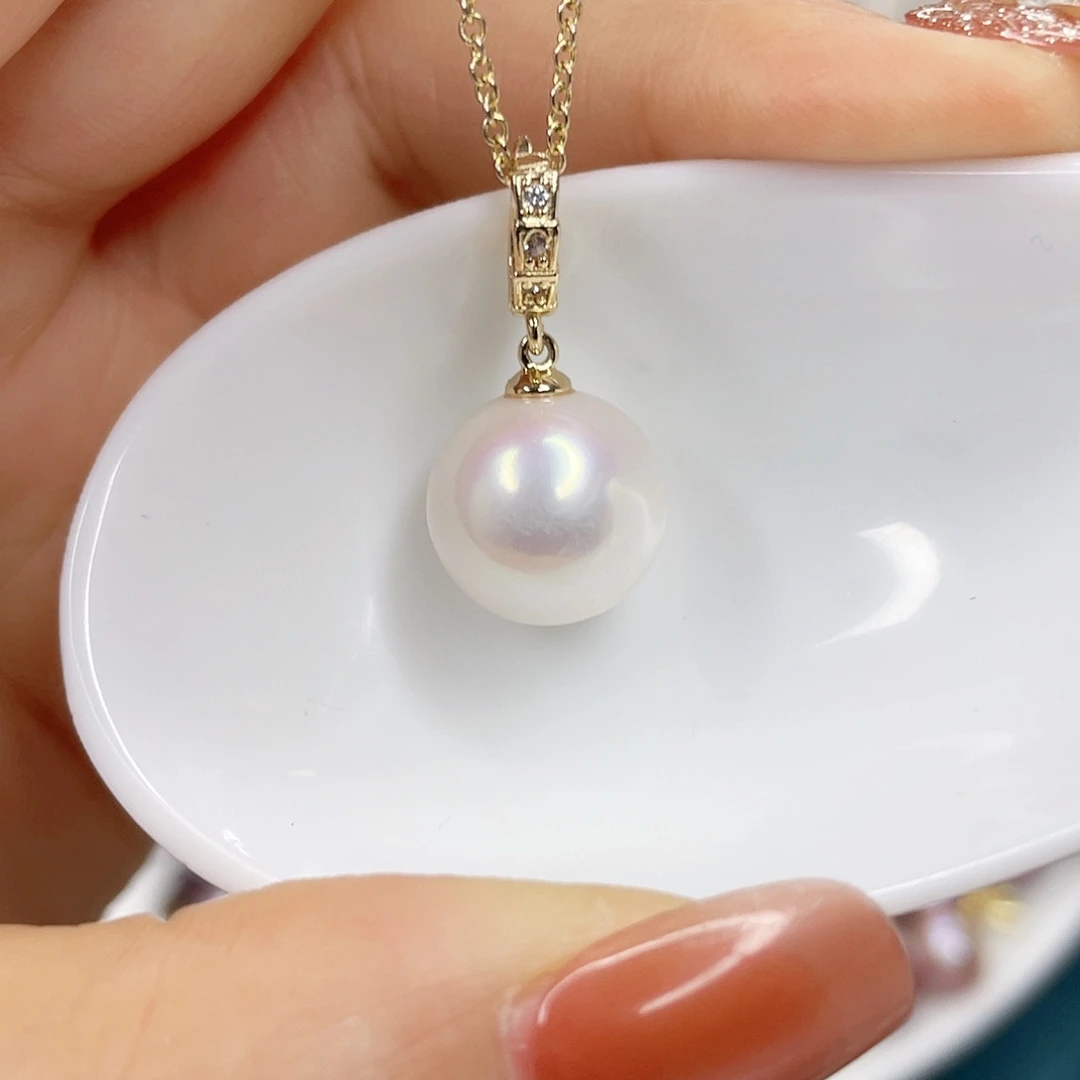 淡水珍珠未镶嵌吊坠(赠链)