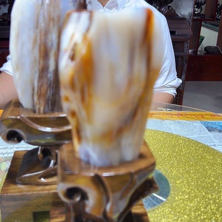 硅化玉未镶嵌珠宝奇石