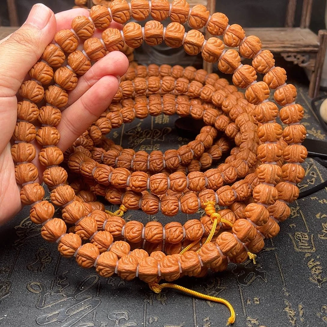 吊坠桃核赤金风雨72薄挂