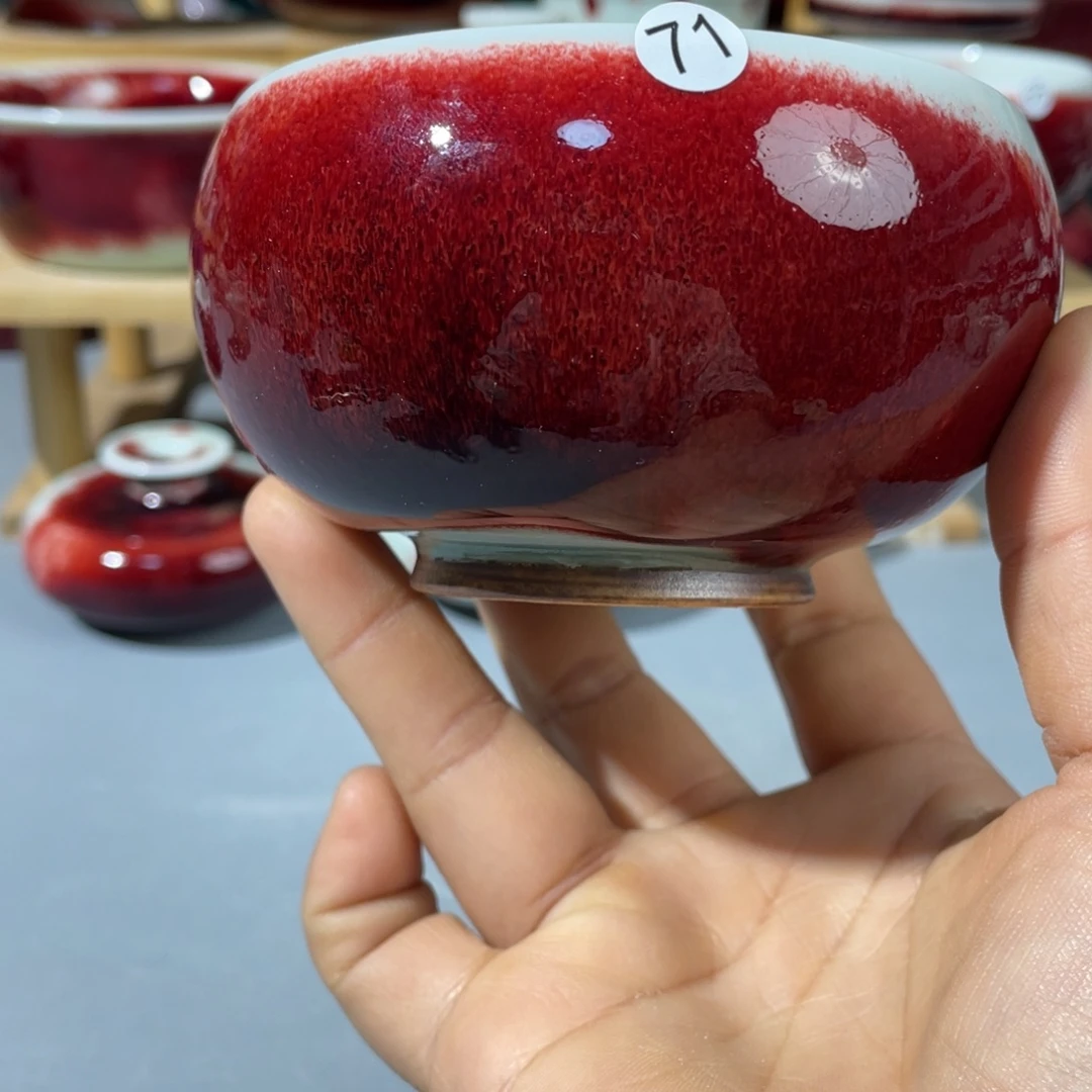 瓷片纯手工制作……微微瑕