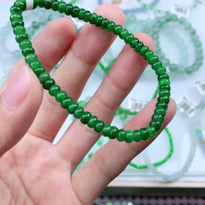 未镶嵌手链翡翠翡翠