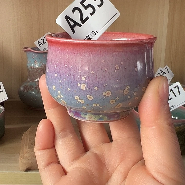 钧瓷瓶子钧瓷杯子