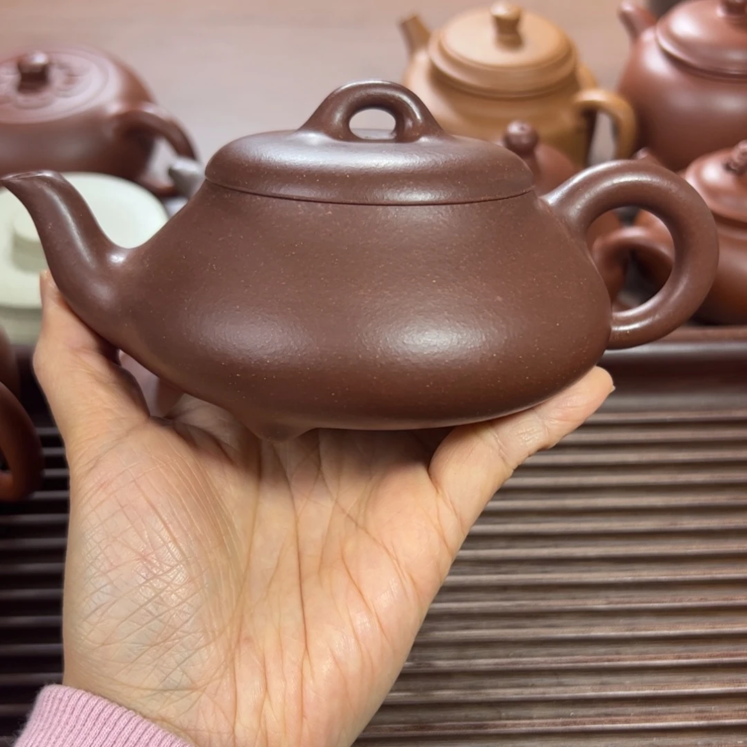 茶壶紫泥汉棠石瓢 300cc