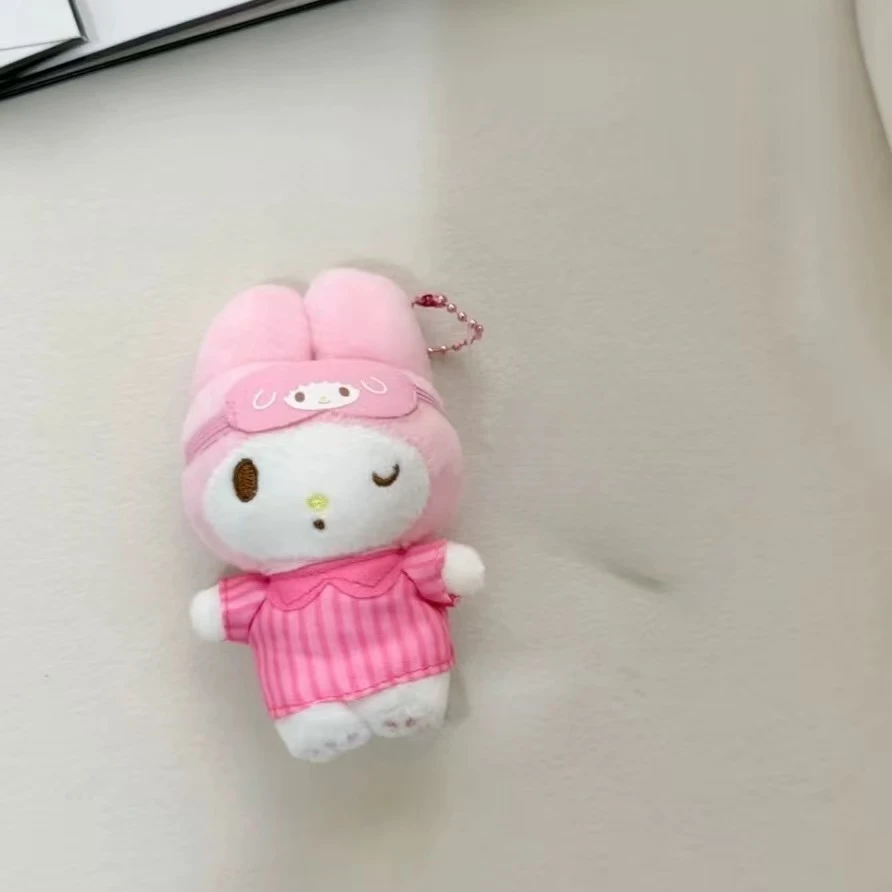 [韩国正版] 美乐蒂毛绒玩偶包挂件玩偶玲娜loopy羊毛毡工具包