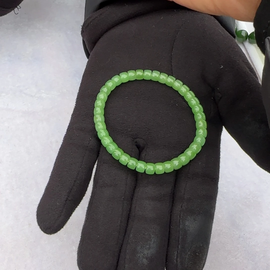 和田玉手串未镶嵌