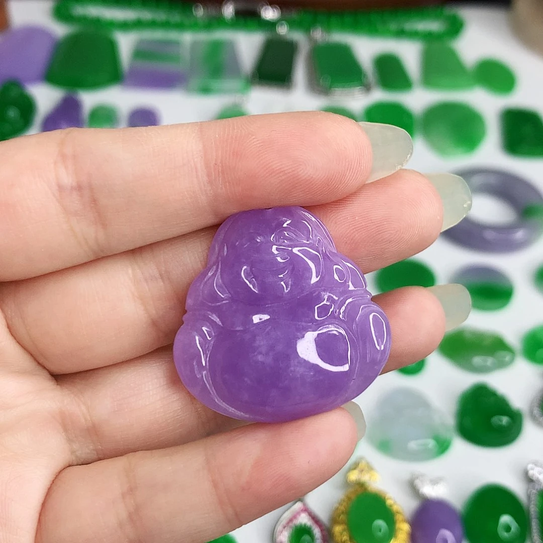 翡翠未镶嵌颈饰用****6非A603