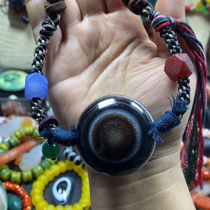 造***I玛瑙/玉髓未镶嵌颈饰