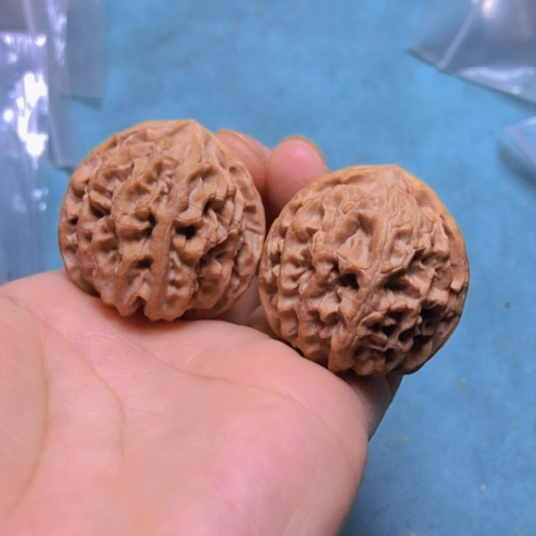 【闪购商品】核桃把件34苹果有修