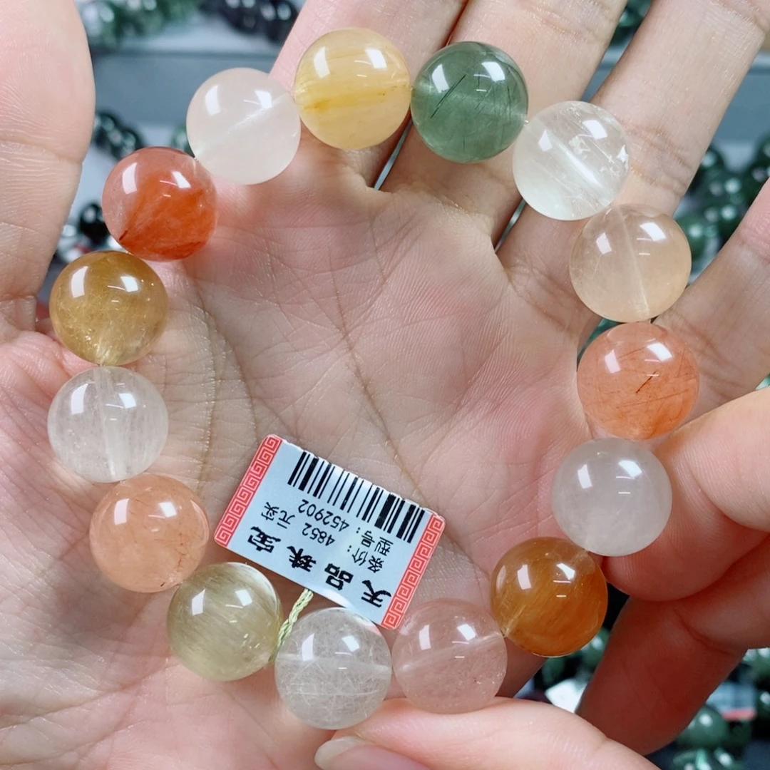 水晶未镶嵌手链彩兔毛452902