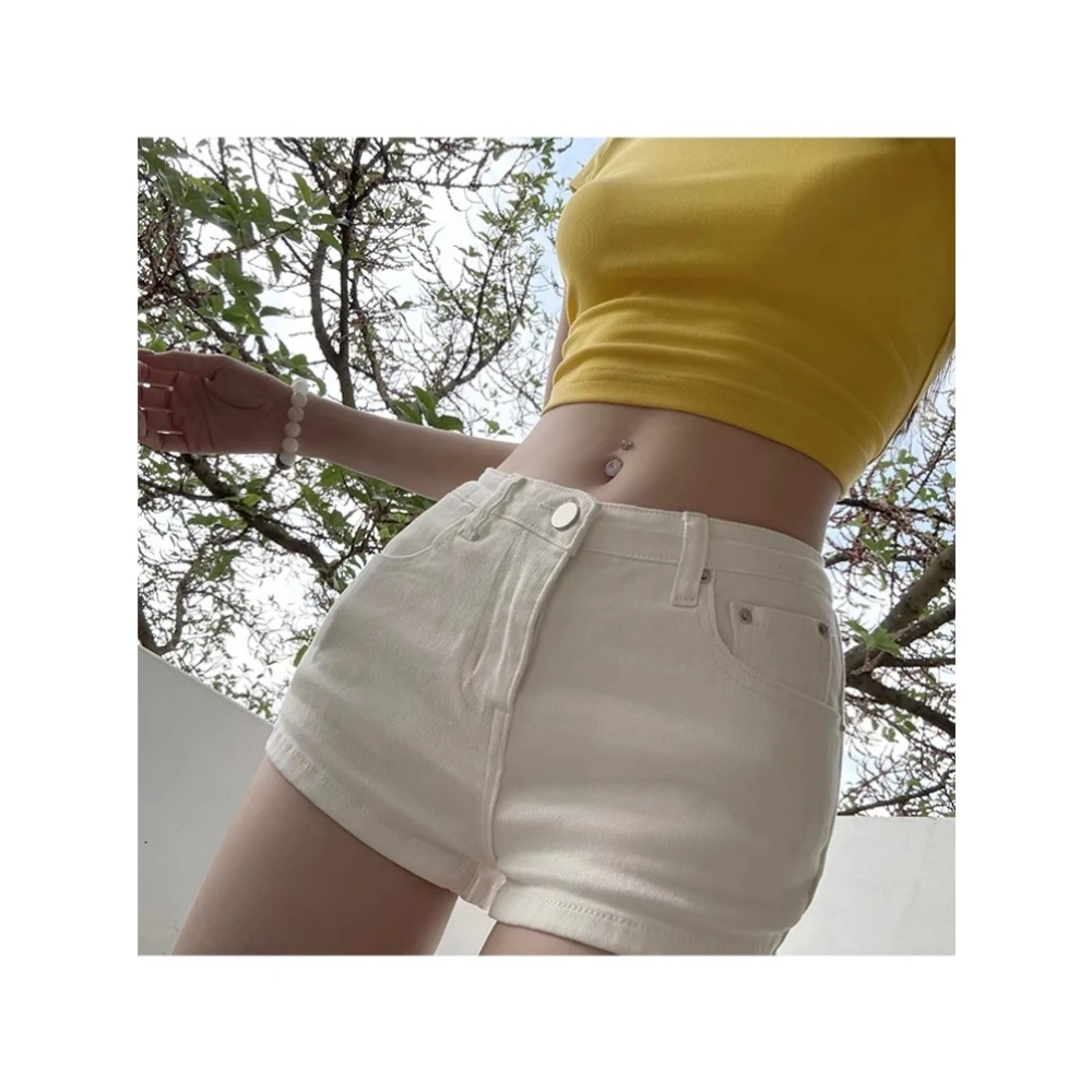 向晚·【天生蛮腰】牛仔短裤女夏季美式辣妹显瘦包臀丰胯热裤