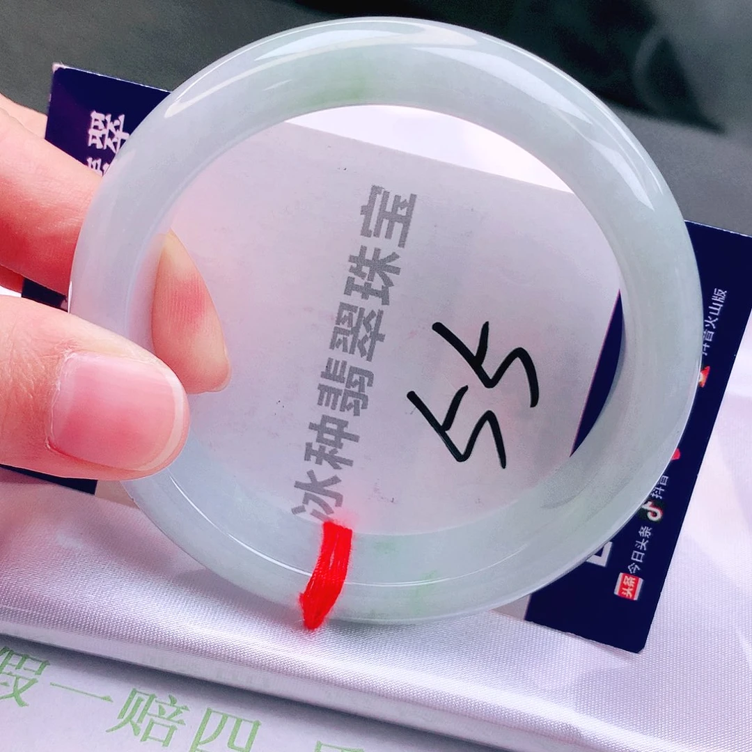 翡翠未镶嵌手镯缅甸天然a货翡翠手镯