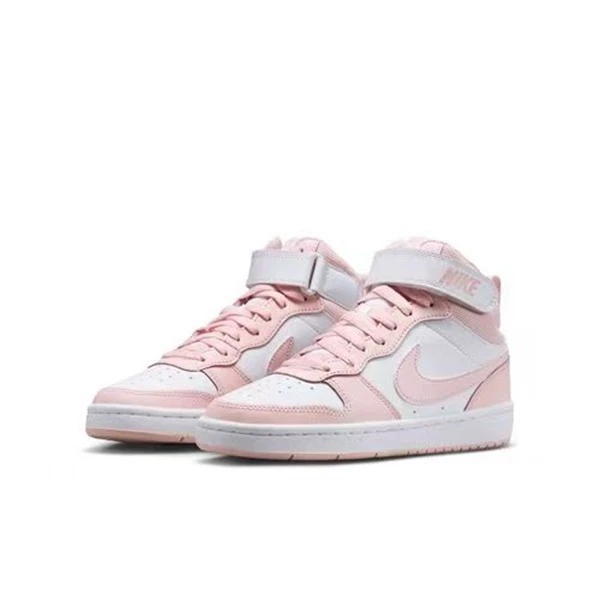 NIKE/耐克耐克官方正品女子舒适中帮粉色板鞋CD7782-122