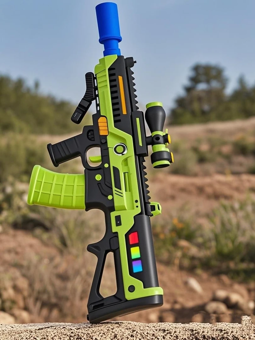 M416突击步发光玩具男孩生日礼物炫酷真冲锋
