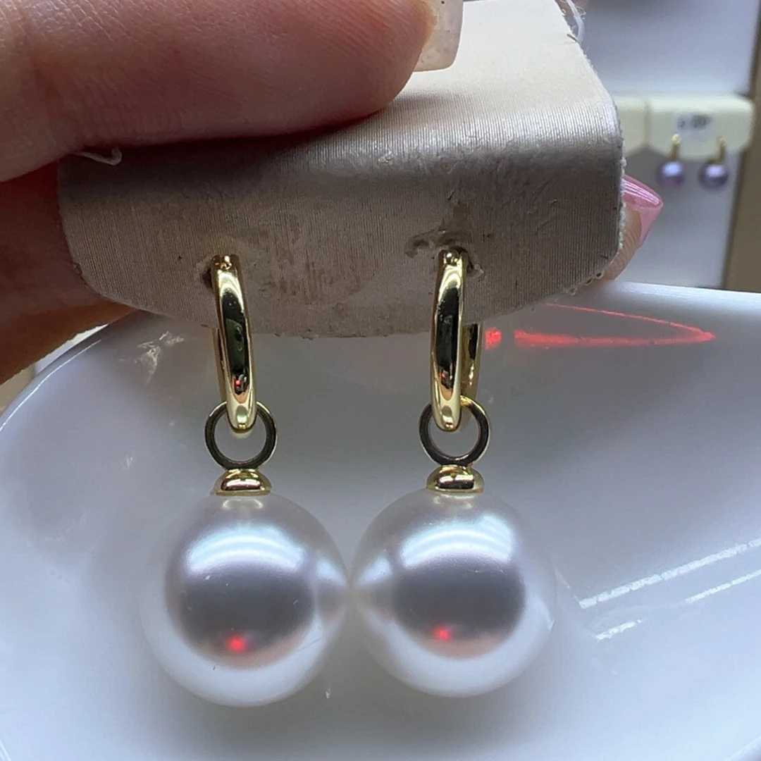 未镶嵌淡水珍珠耳饰