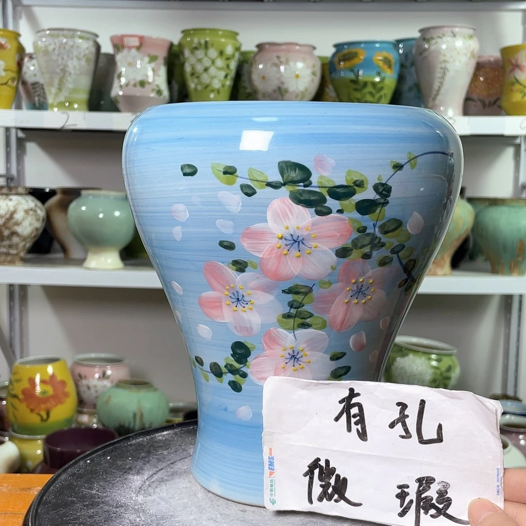 景德镇陶瓷花盆花器暇156