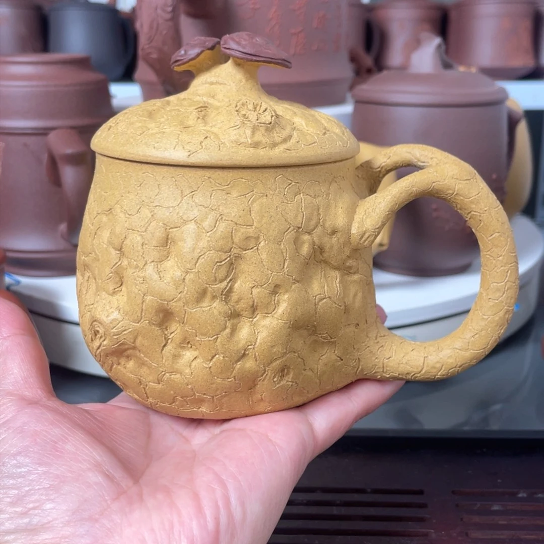 茶杯紫砂段泥供春杯