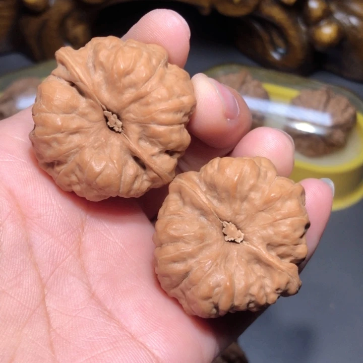 文玩核桃把件W*S37蛤蟆头