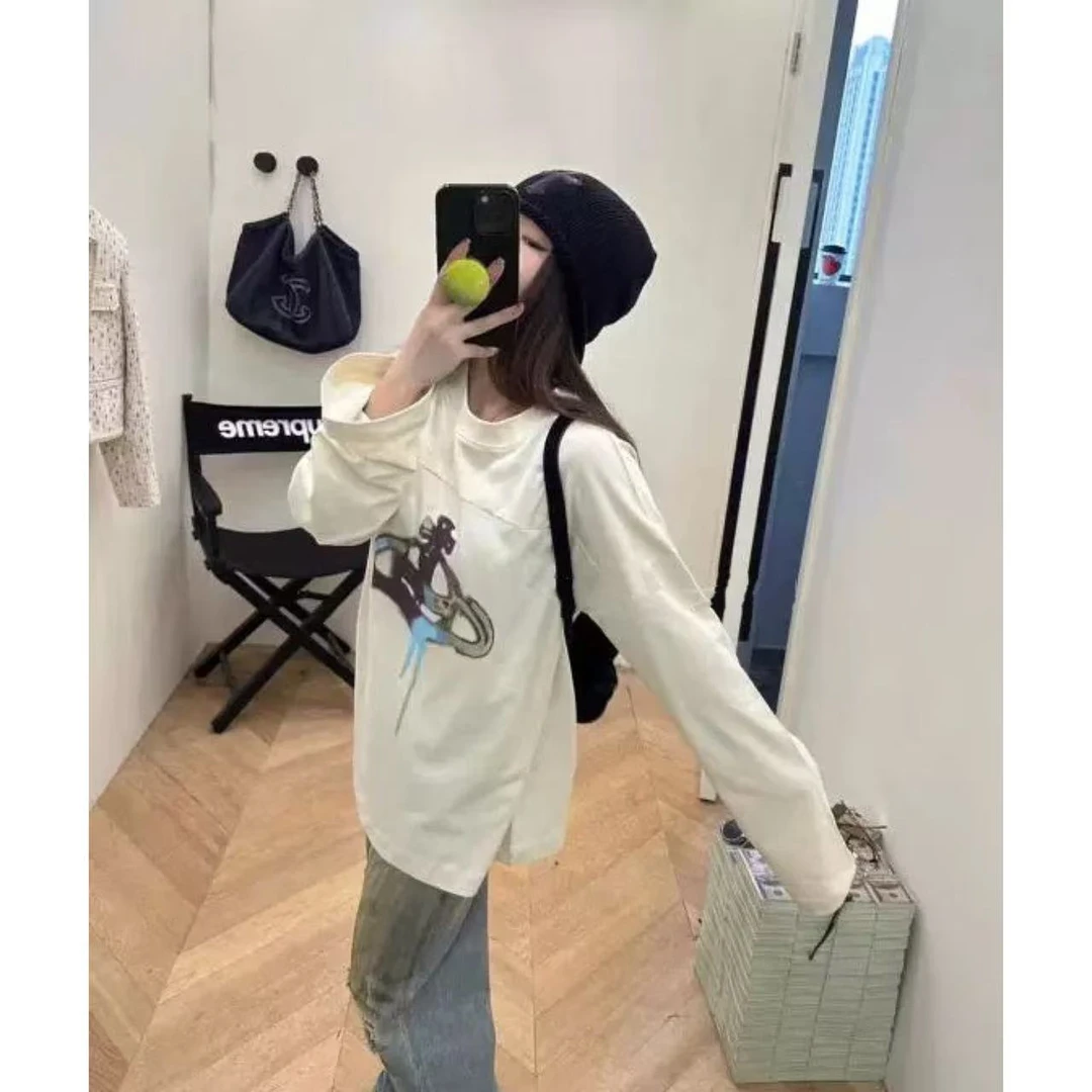 徐秋阳  西部星球  百搭时尚休闲设计感显瘦显白上衣11133