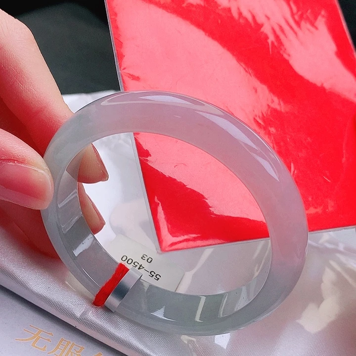 翡翠未镶嵌手镯缅甸天然a货翡翠手镯