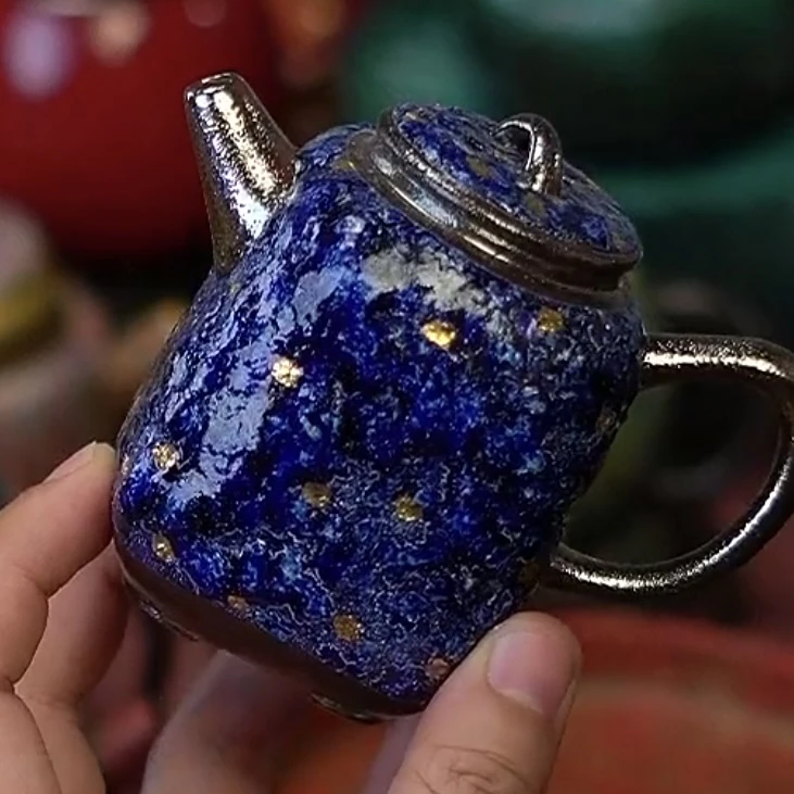 林老师泡茶壶手作