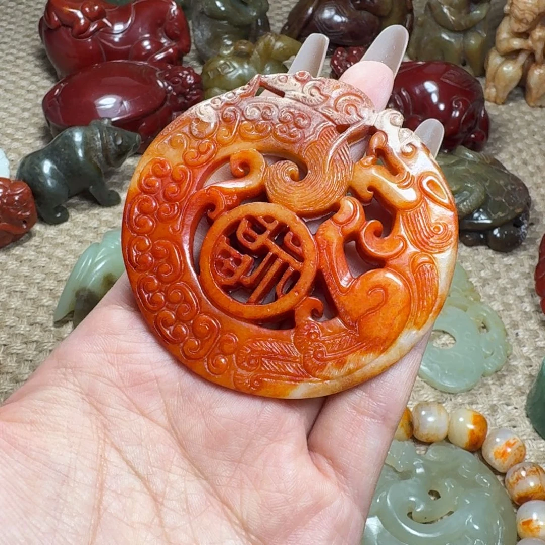 白玉菩提吊坠挂件