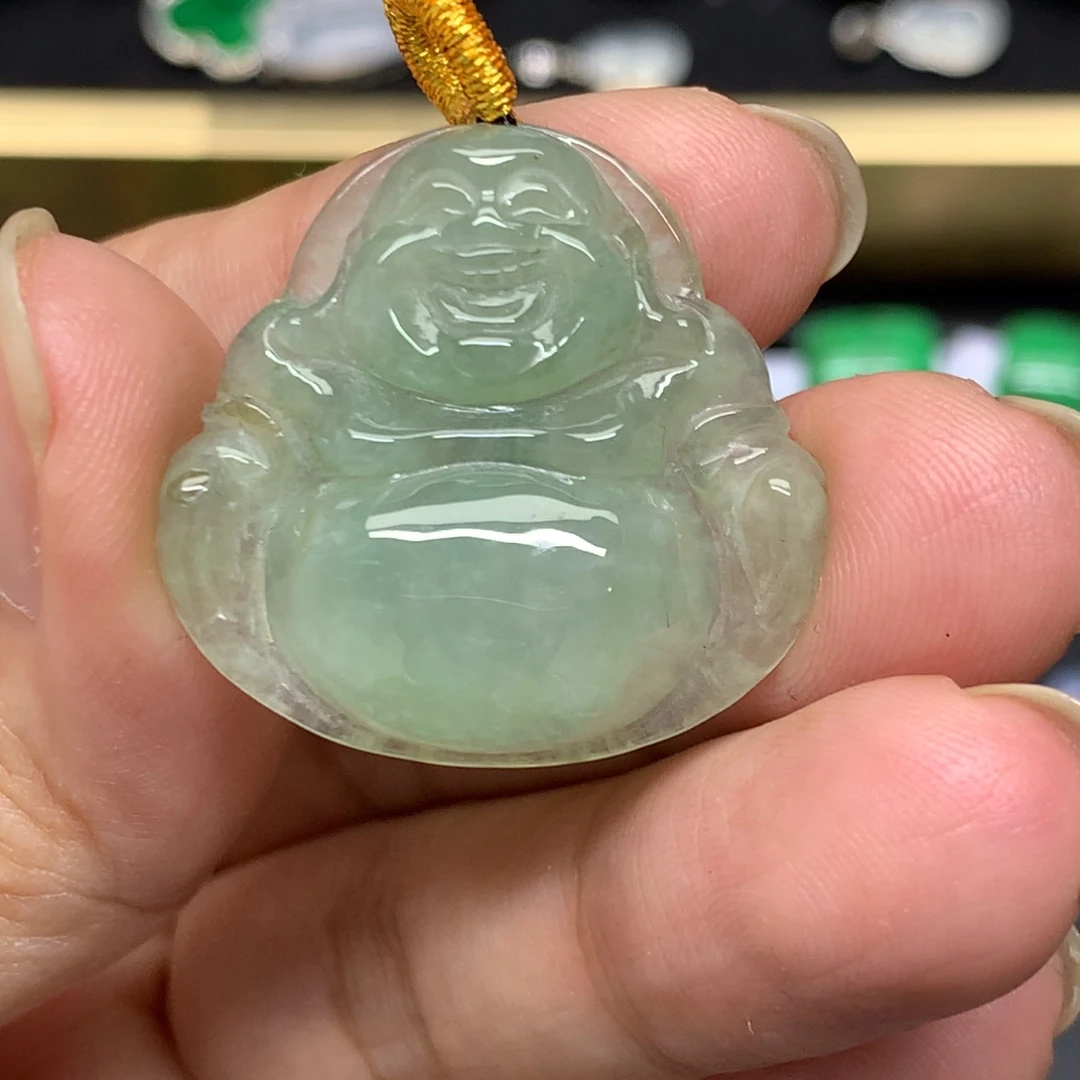 吊坠(不含链)未镶嵌翡翠有纹裂