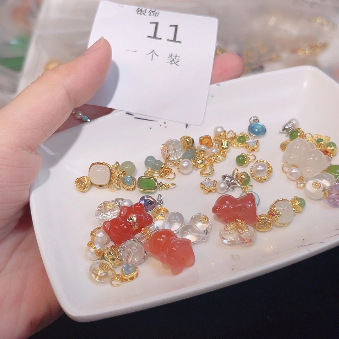 玻璃925银11 。