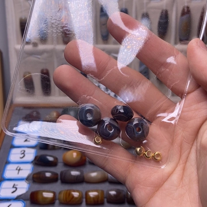 玛瑙/玉髓合金颈饰