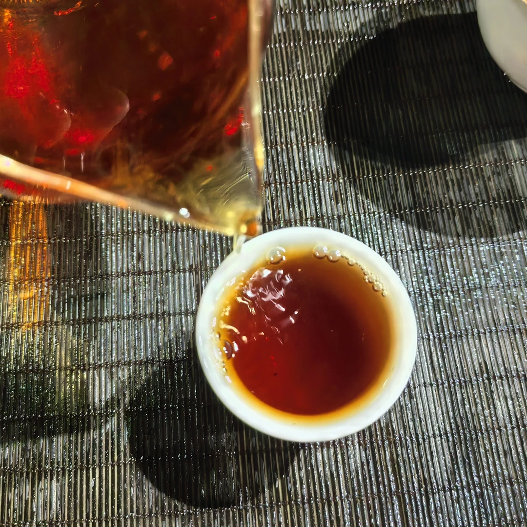 2021年勐库·纯山头料发酵小茶头＃熟茶