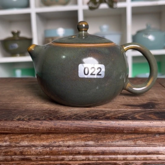 杯022茶叶末洒金精美西施壶手工一级品120cc