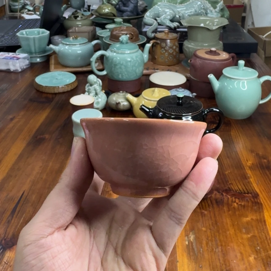 小仲青瓷茶器微瑕8788