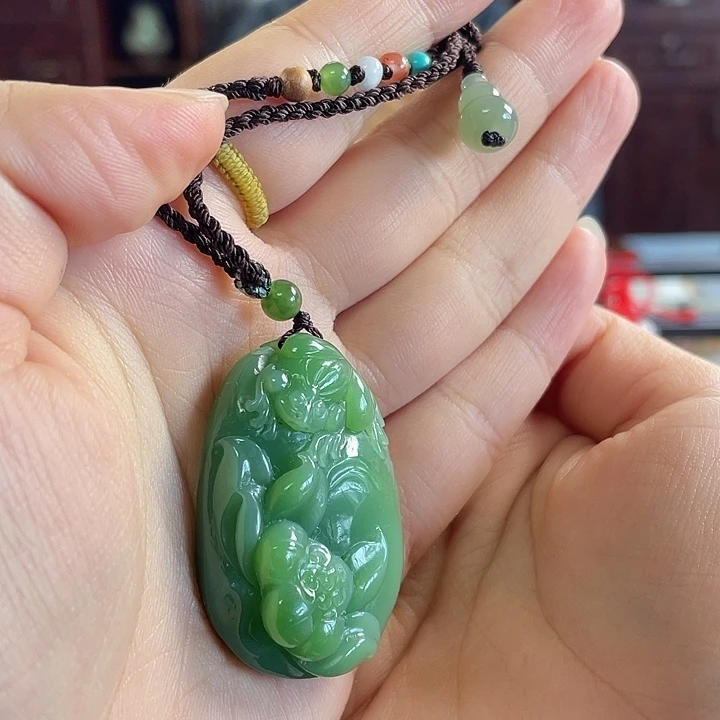 和田玉（黄玉）未镶嵌套链