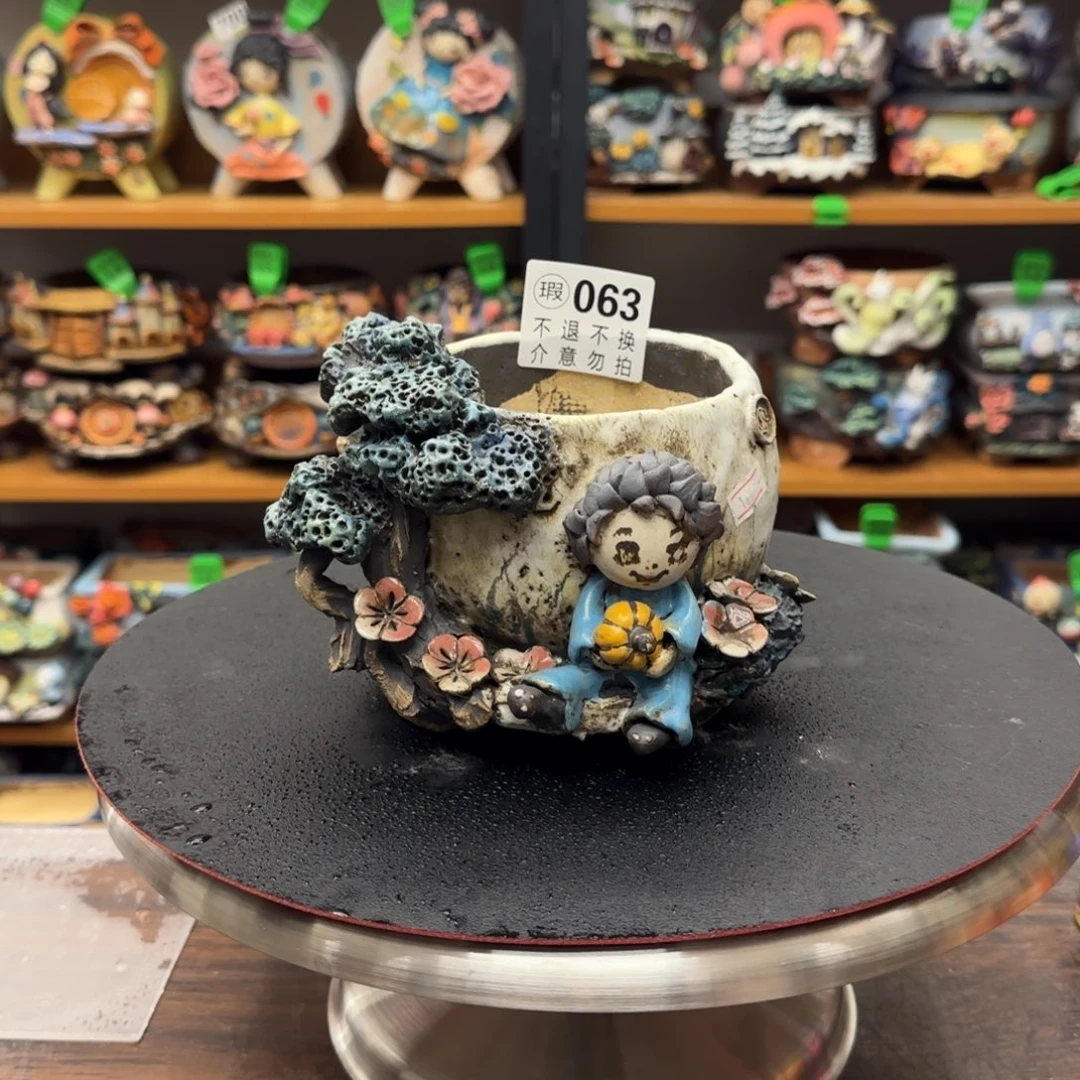 【闪购商品】陶瓷粗陶手捏